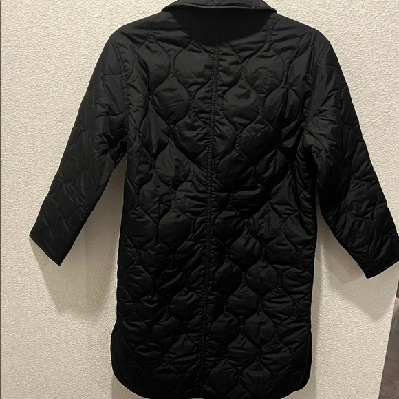 Old Navy Black Quilted Puffer Coat - Picture 5 of 5